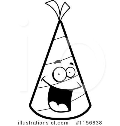 Royalty-Free (RF) Party Hat Clipart Illustration by Cory Thoman - Stock Sample #1156838