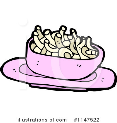 Royalty-Free (RF) Pasta Clipart Illustration by lineartestpilot - Stock Sample #1147522
