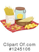 Pasta Clipart #1245106 by BNP Design Studio