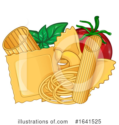 Italian Cuisine Clipart #1641525 by Domenico Condello