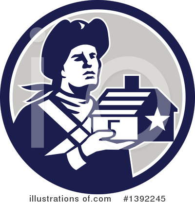 Patriot Clipart #1392245 by patrimonio