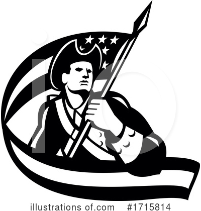 Royalty-Free (RF) Patriot Clipart Illustration by patrimonio - Stock Sample #1715814