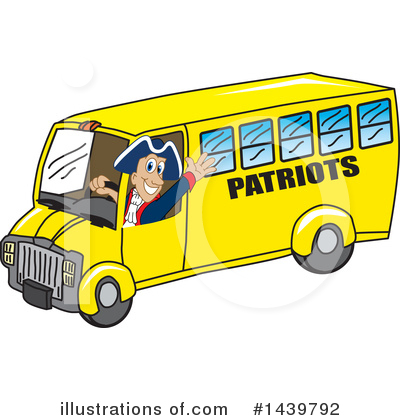 Royalty-Free (RF) Patriot Mascot Clipart Illustration by Mascot Junction - Stock Sample #1439792