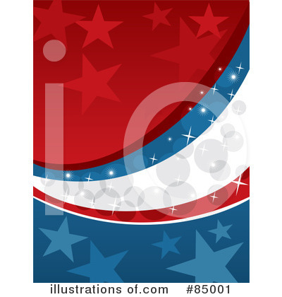 Royalty-Free (RF) Patriotic Clipart Illustration by David Rey - Stock Sample #85001