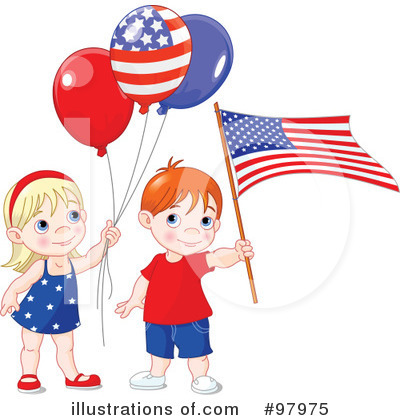 4th Of July Clipart #97975 by Pushkin