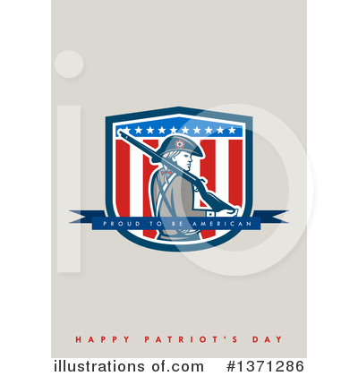 Royalty-Free (RF) Patriots Day Clipart Illustration by patrimonio - Stock Sample #1371286