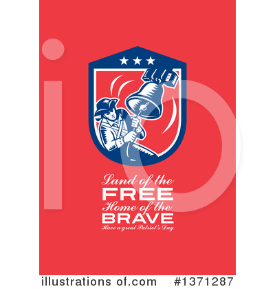 Royalty-Free (RF) Patriots Day Clipart Illustration by patrimonio - Stock Sample #1371287