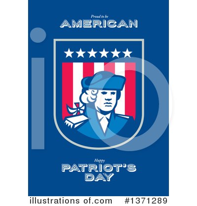 Patriots Day Clipart #1371289 by patrimonio