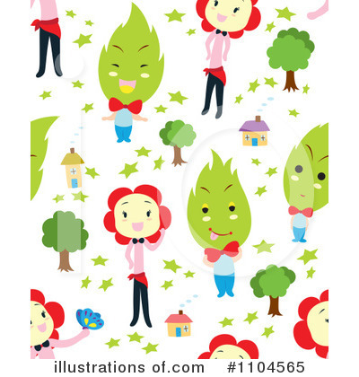 Royalty-Free (RF) Pattern Clipart Illustration by Cherie Reve - Stock Sample #1104565