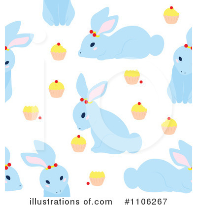 Rabbit Clipart #1106267 by Cherie Reve