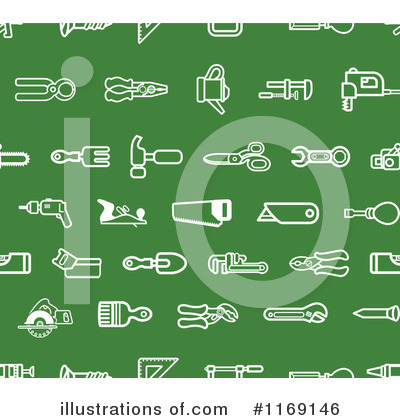 Chainsaw Clipart #1169146 by AtStockIllustration