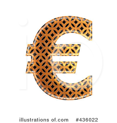 Royalty-Free (RF) Patterned Orange Symbol Clipart Illustration by chrisroll - Stock Sample #436022
