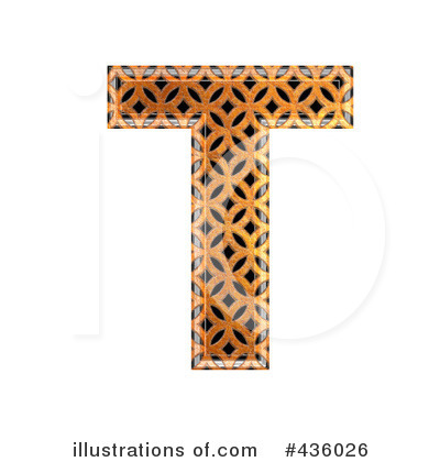 Royalty-Free (RF) Patterned Orange Symbol Clipart Illustration by chrisroll - Stock Sample #436026