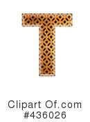 Patterned Orange Symbol Clipart #436026 by chrisroll