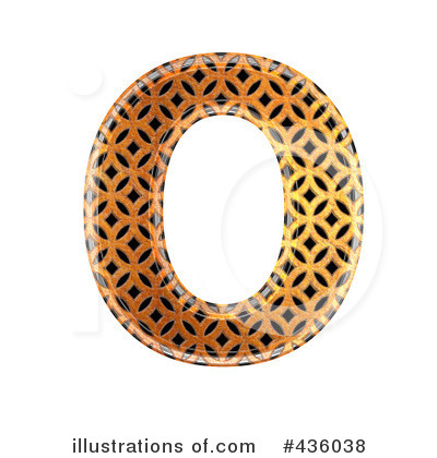 Royalty-Free (RF) Patterned Orange Symbol Clipart Illustration by chrisroll - Stock Sample #436038