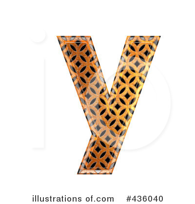 Royalty-Free (RF) Patterned Orange Symbol Clipart Illustration by chrisroll - Stock Sample #436040