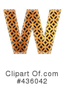 Patterned Orange Symbol Clipart #436042 by chrisroll