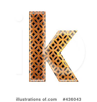Royalty-Free (RF) Patterned Orange Symbol Clipart Illustration by chrisroll - Stock Sample #436043