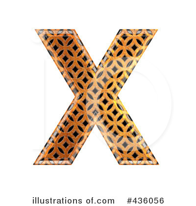 Royalty-Free (RF) Patterned Orange Symbol Clipart Illustration by chrisroll - Stock Sample #436056