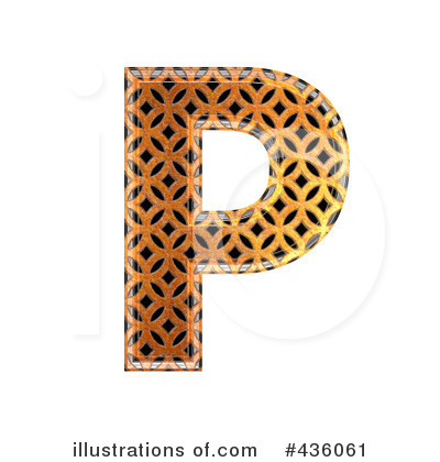 Royalty-Free (RF) Patterned Orange Symbol Clipart Illustration by chrisroll - Stock Sample #436061