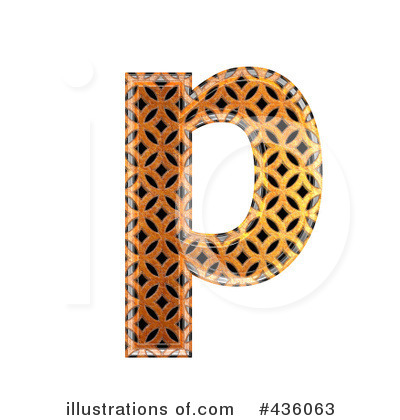 Royalty-Free (RF) Patterned Orange Symbol Clipart Illustration by chrisroll - Stock Sample #436063