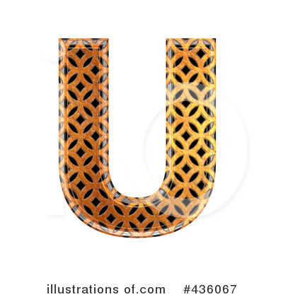 Royalty-Free (RF) Patterned Orange Symbol Clipart Illustration by chrisroll - Stock Sample #436067