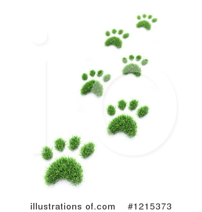 Paw Print Clipart #1215373 by Mopic