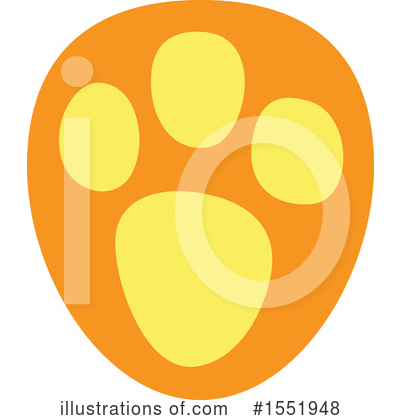 Royalty-Free (RF) Paw Print Clipart Illustration by Cherie Reve - Stock Sample #1551948