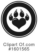 Paw Print Clipart #1601565 by Hit Toon