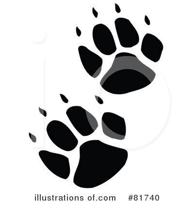Paw Prints Clipart #81740 by Andy Nortnik