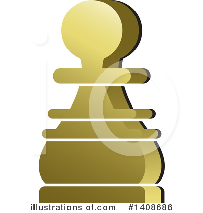 Chess Pawn Clipart #1408686 by Lal Perera