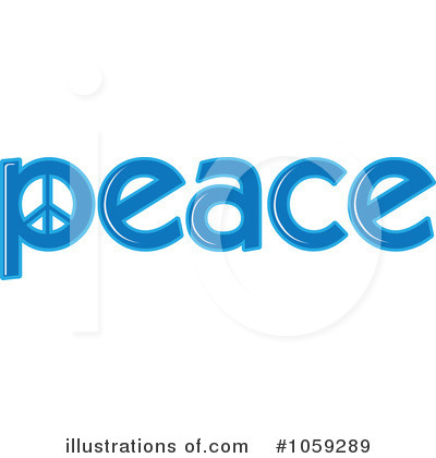 Peace Symbol Clipart #1059289 by Maria Bell