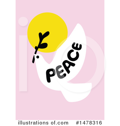 Royalty-Free (RF) Peace Clipart Illustration by elena - Stock Sample #1478316