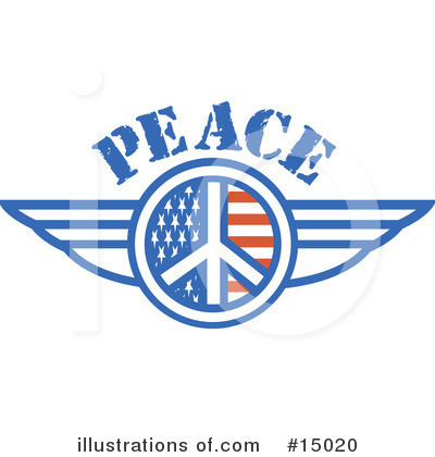 Royalty-Free (RF) Peace Clipart Illustration by Andy Nortnik - Stock Sample #15020