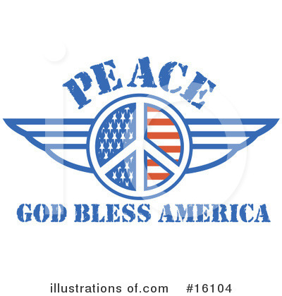 Royalty-Free (RF) Peace Clipart Illustration by Andy Nortnik - Stock Sample #16104