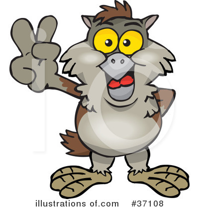 Owl Clipart #37108 by Dennis Holmes Designs