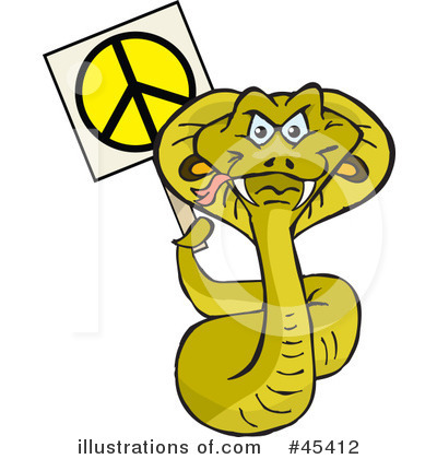 Royalty-Free (RF) Peaceful Clipart Illustration by Dennis Holmes Designs - Stock Sample #45412