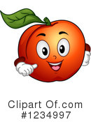 Peach Clipart #1234997 by BNP Design Studio