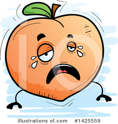 Peaches Clipart #1425559 by Cory Thoman