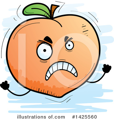Peaches Clipart #1425560 by Cory Thoman