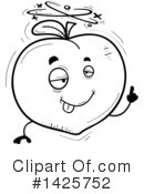 Peach Clipart #1425752 by Cory Thoman