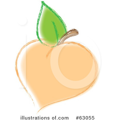 Peach Clipart #63055 by Rosie Piter