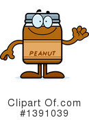 Peanut Butter Mascot Clipart #1391039 by Cory Thoman