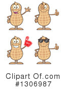 Peanut Character Clipart #1306987 by Hit Toon