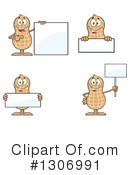 Peanut Character Clipart #1306991 by Hit Toon
