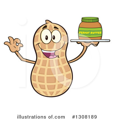 Peanut Clipart #1308189 by Hit Toon