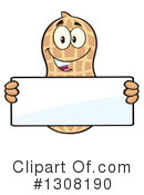 Peanut Character Clipart #1308190 by Hit Toon
