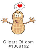 Peanut Character Clipart #1308192 by Hit Toon