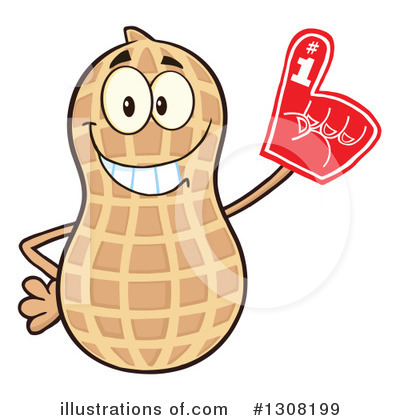 Peanut Clipart #1308199 by Hit Toon