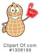 Peanut Character Clipart #1308199 by Hit Toon